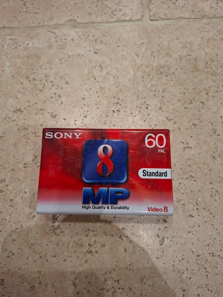 Sony 8 60 PAL standaard videoband, Ophalen of Verzenden