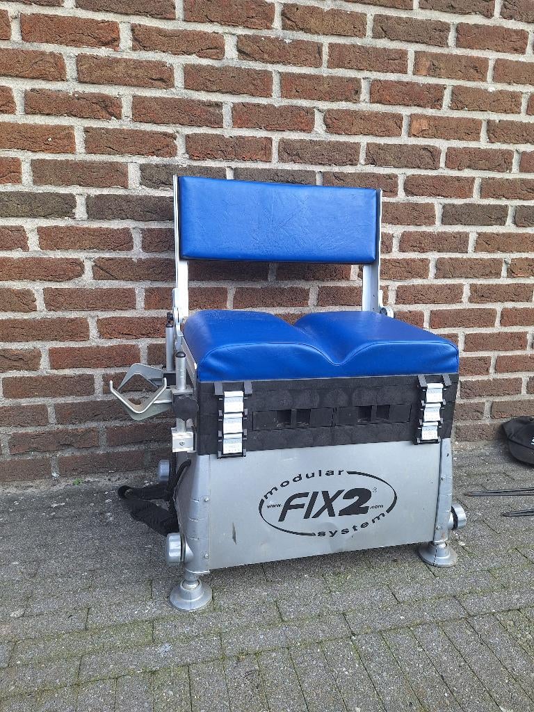 visbak met vismateriaal, Ophalen of Verzenden, Gebruikt, Overige typen