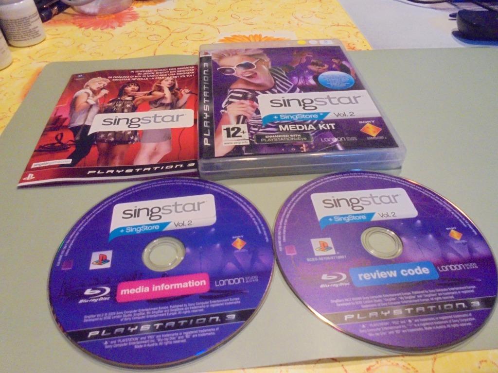 Playstation 3 Singstar + singstore vol. 2 (CIB), Muziek, Gebruikt, Ophalen of Verzenden, 3 spelers of meer