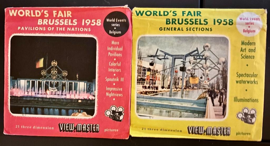 World's Fair Brussels 1958, Enlèvement ou Envoi, Utilisé