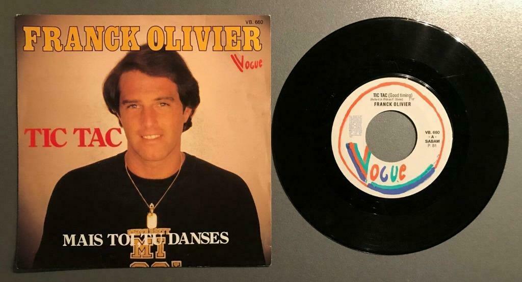 Vinyle de Franck Olivier., Enlèvement ou Envoi, Utilisé, Autres genres, Single