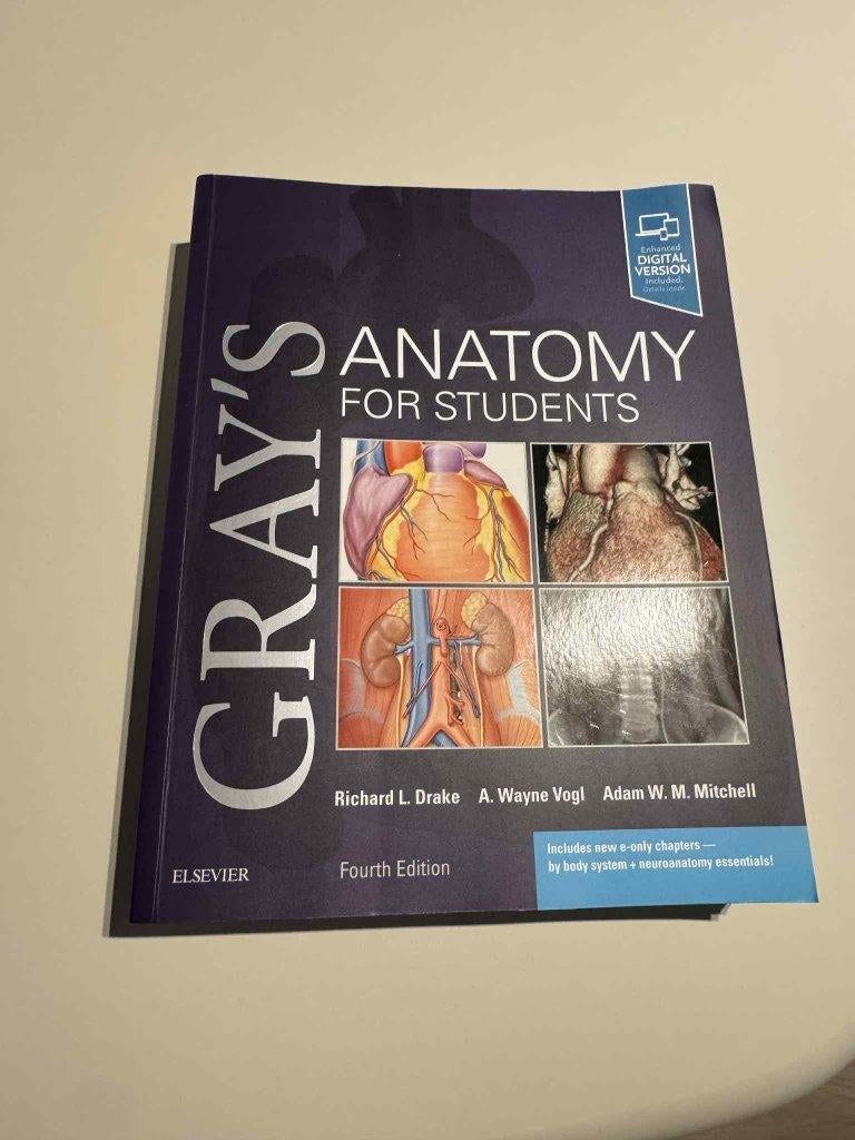 Studieboek Gray's anatomy, Ophalen, Nieuw, Hoger Onderwijs
