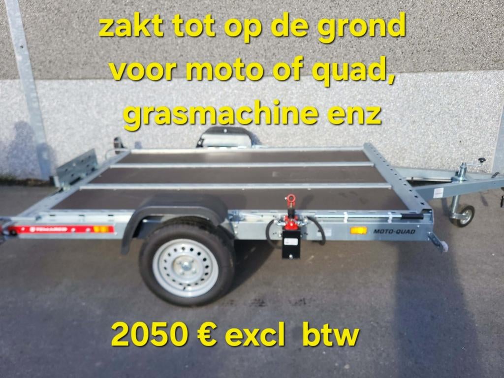 Moto of quad aanhangwagen ,transporter., Motoren