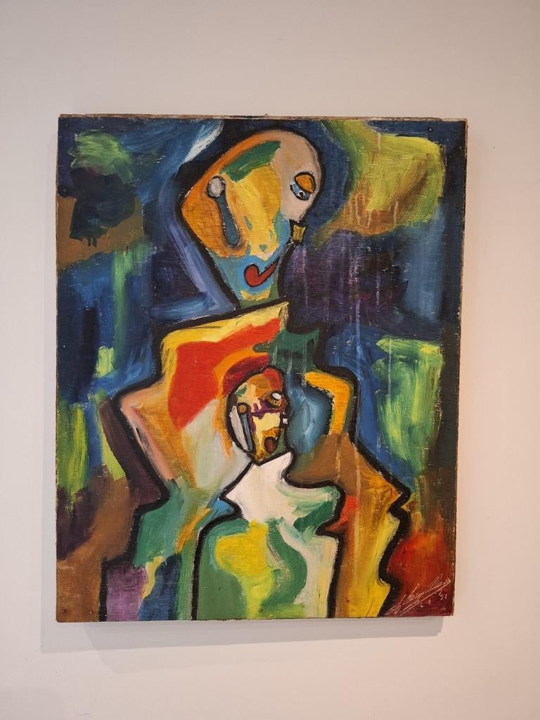 Artiste inconnu 1991, Antiquités & Art, Art | Peinture | Abstraite, Enlèvement