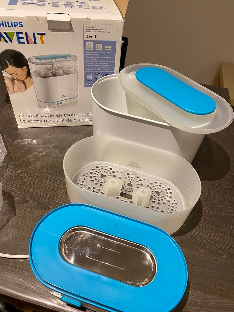 Stérilisateur Philips Avent, Enfants & Bébés, Aliments pour bébé & Accessoires, Comme neuf, Stérilisateur, Enlèvement