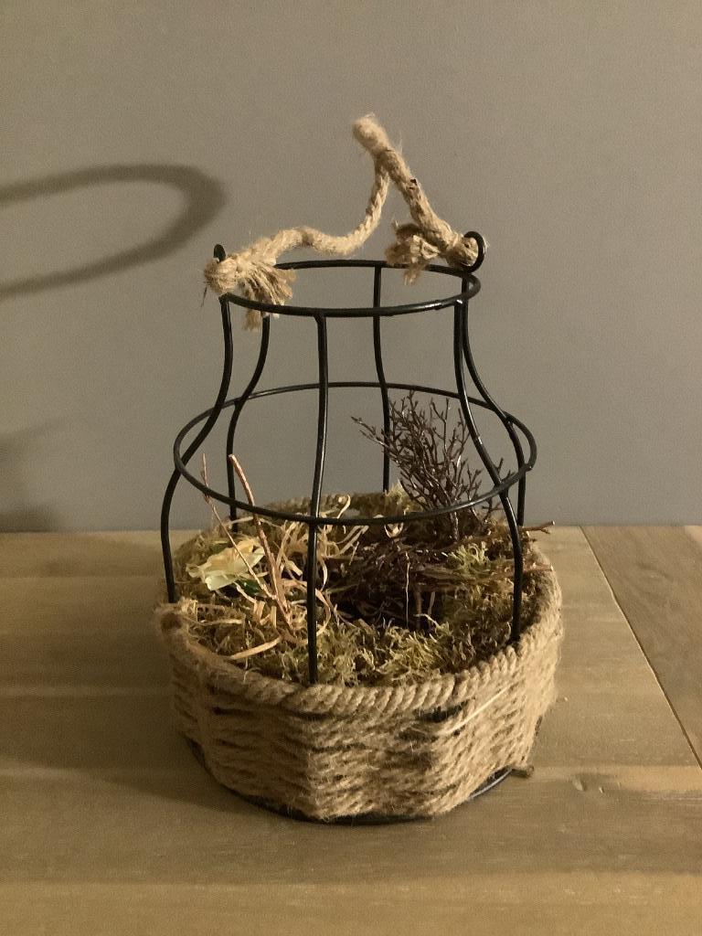 Panier pour plante H 25 cm, Ophalen of Verzenden, Overige soorten, Minder dan 100 cm