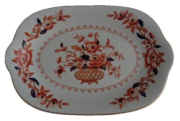 ROYAL WINDSOR CROWN STAFFORDSHIRE Schaal L26,5cm Tray, Antiek en Kunst, Verzenden