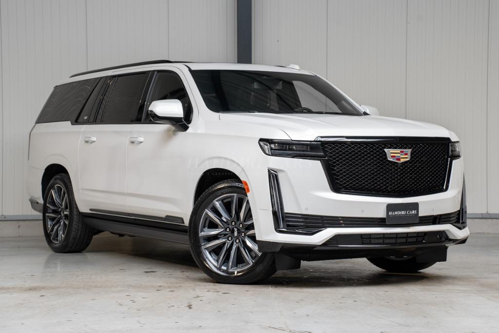 Cadillac Escalade ESV Sport Platinum LICHTE VRACHT 4 PLAATS, Auto's, Automaat, Escalade, Leder, Bedrijf