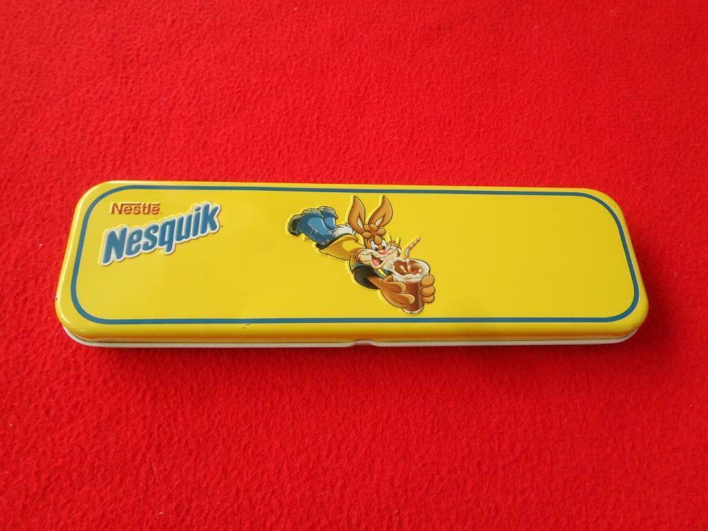 Boite métallique pour crayon ou autre. Nesquik. Vintage., Collections, Enlèvement ou Envoi, Comme neuf, Autre, Autres marques