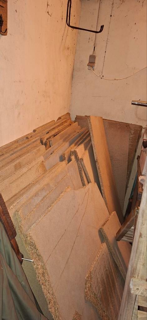 panneaux de fibres gratuit, Enlèvement, Utilisé, 75 m² ou plus