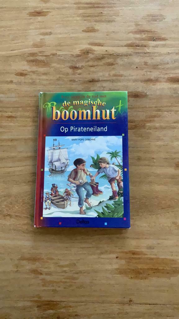 Reis terug is tijd met magische boomhut - Op pirateneiland, Boeken, Ophalen of Verzenden