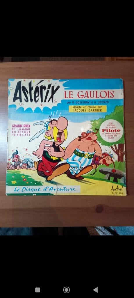 Asterix the Galliërs, vinyl uit 1966, Cd's en Dvd's, Ophalen of Verzenden, Zo goed als nieuw