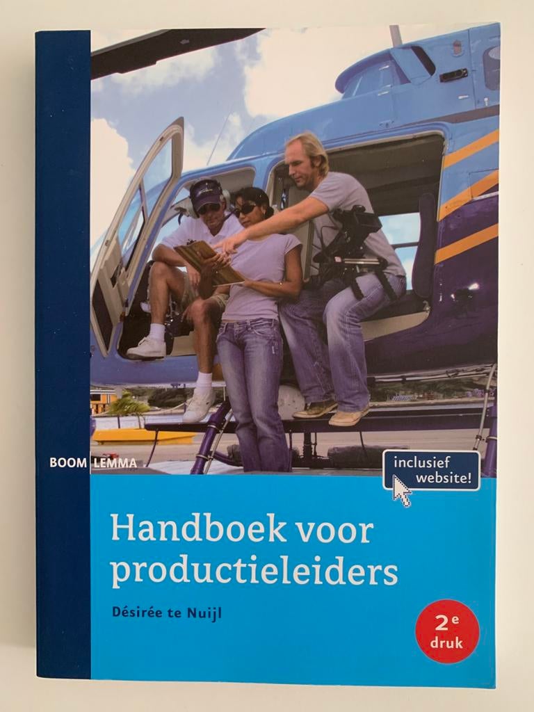 Désirée te Nuijl - Handboek voor productieleiders, Boeken, Ophalen of Verzenden, Désirée te Nuijl