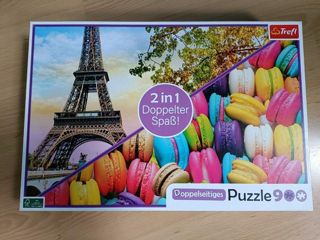 Puzzle réversible 900 pièces, Enlèvement ou Envoi, Puzzle