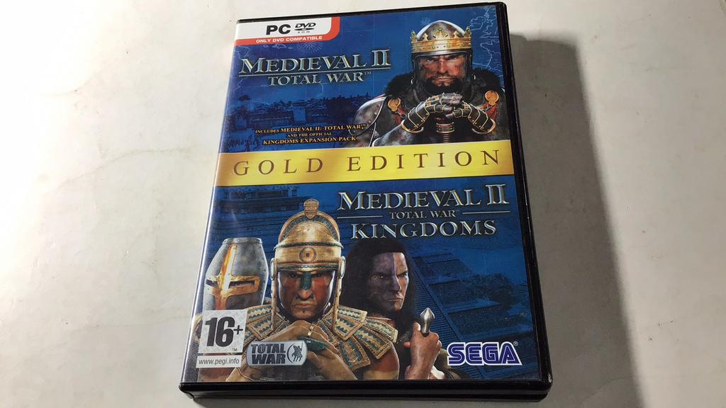 Medieval II: Total War, Gold Edition, PC(p3), Ophalen of Verzenden, Zo goed als nieuw, Strategie en Constructie, Vanaf 16 jaar