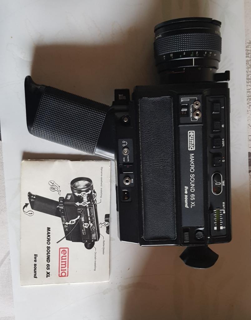 Appareil photo Eumig Macro Sound 65 XL super 8, Collections, Enlèvement ou Envoi, 1960 à 1980, Caméra