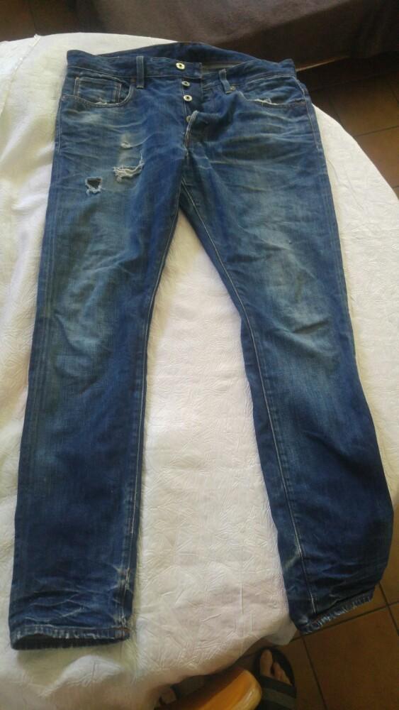 Jeans pantalons homme raw g-star w34 l32 inde, Enlèvement ou Envoi, Porté