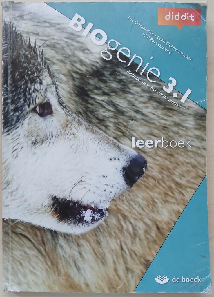 BIOgenie 3.1 - leerboek, Ophalen, Biologie