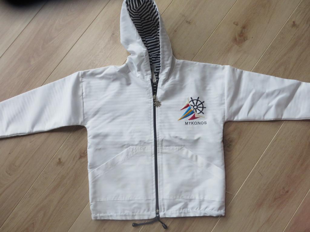 jas Mykonos mt 128 (nr 4465), Ophalen of Verzenden, Zo goed als nieuw, Jongen, Jas