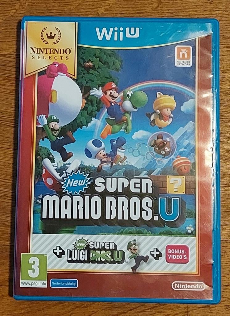 New Super Mario Bros. U + New Super Luigi U, Wii U, Games en Spelcomputers, Games | Nintendo Wii U, Avontuur en Actie, Ophalen of Verzenden