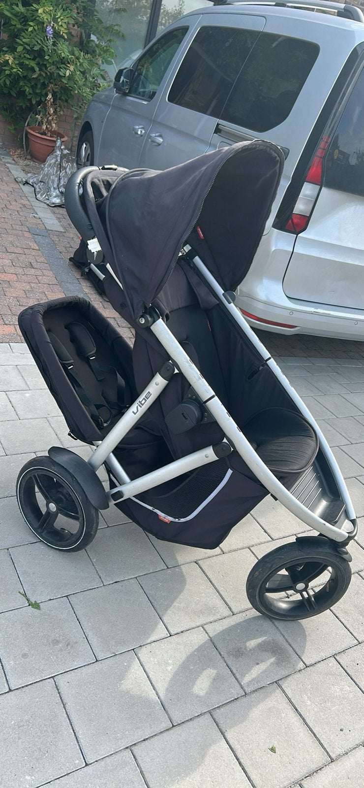 Phil & teds - Duo (sport) buggy, Kinderen en Baby's, Kinderwagens en Combinaties, Gebruikt, Duowagen, Combiwagen, Ophalen