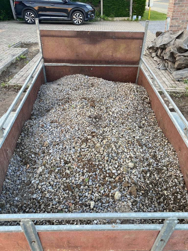 Gratis blauwe kiezel, Tuin en Terras, Ophalen, Gebruikt, Blauw, Kei