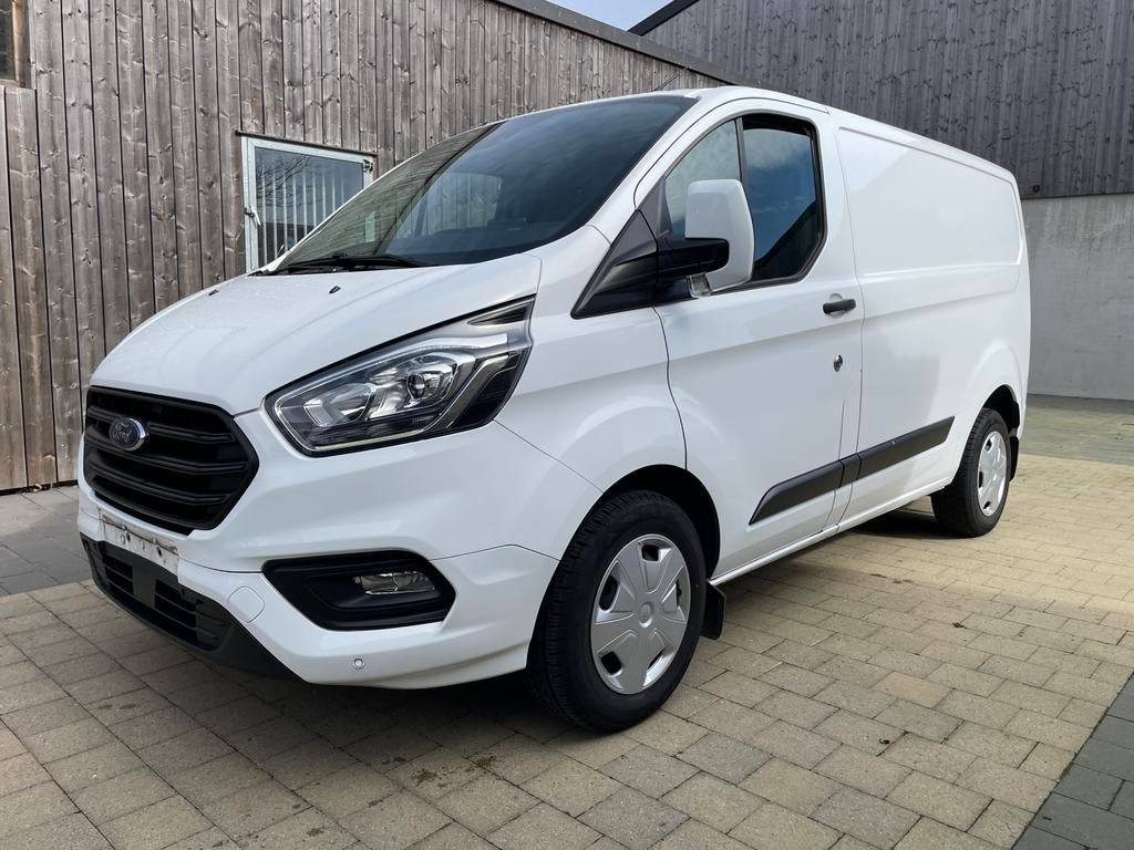Ford Transit Custom 12/2021 65000 km Automaat!, Auto's, Ford, 4 deurs, 1995 cc, 4 cilinders, Wit