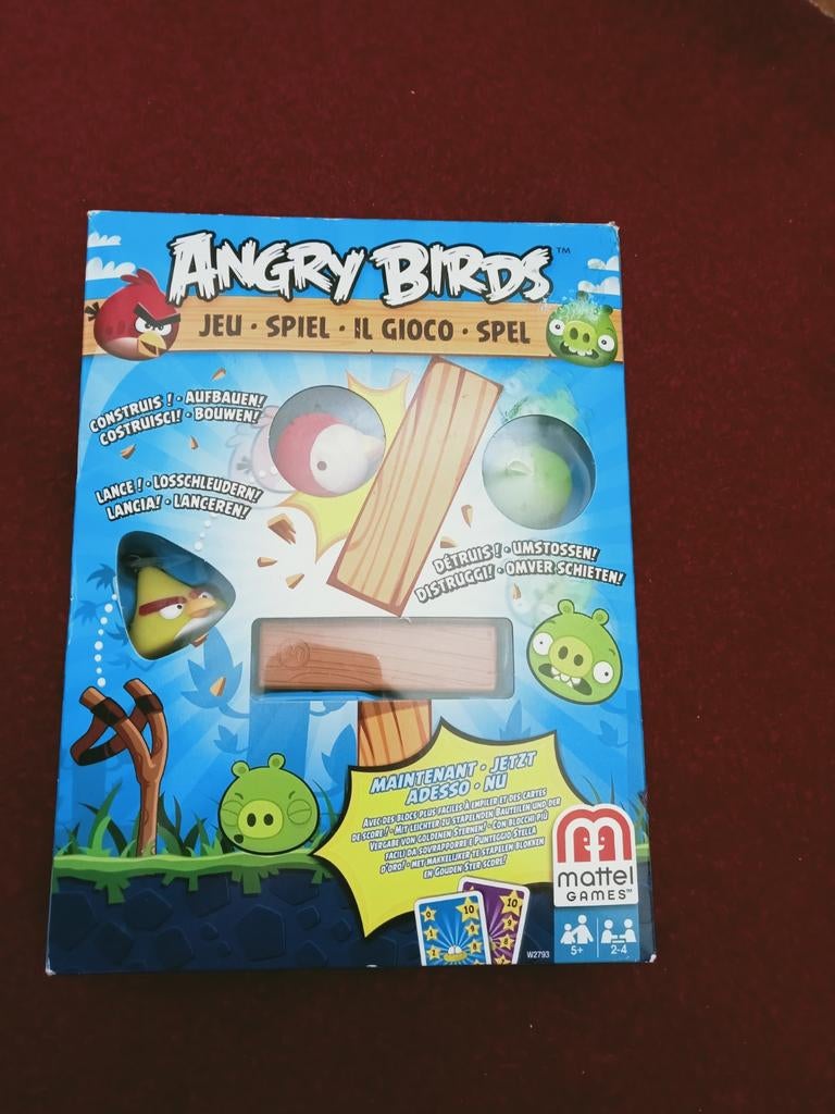 Angry Birds spel. Mattel games, Hobby en Vrije tijd, Ophalen of Verzenden