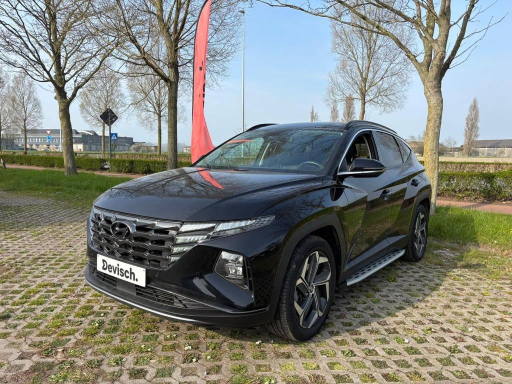 Hyundai Tucson HEV 1.6 T-GDi A/T SHINE SENSATION 230 A6 4WD, Autos, Hyundai, Cuir, Achat, Entreprise, Noir