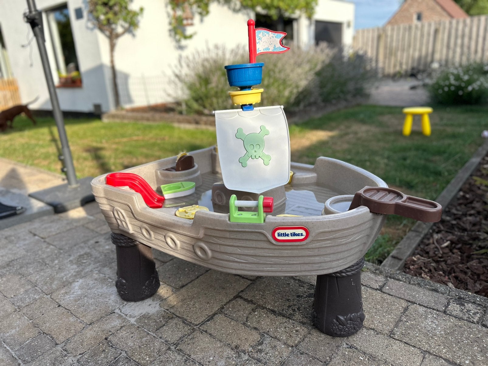 Watertafel boot, Enlèvement, Utilisé