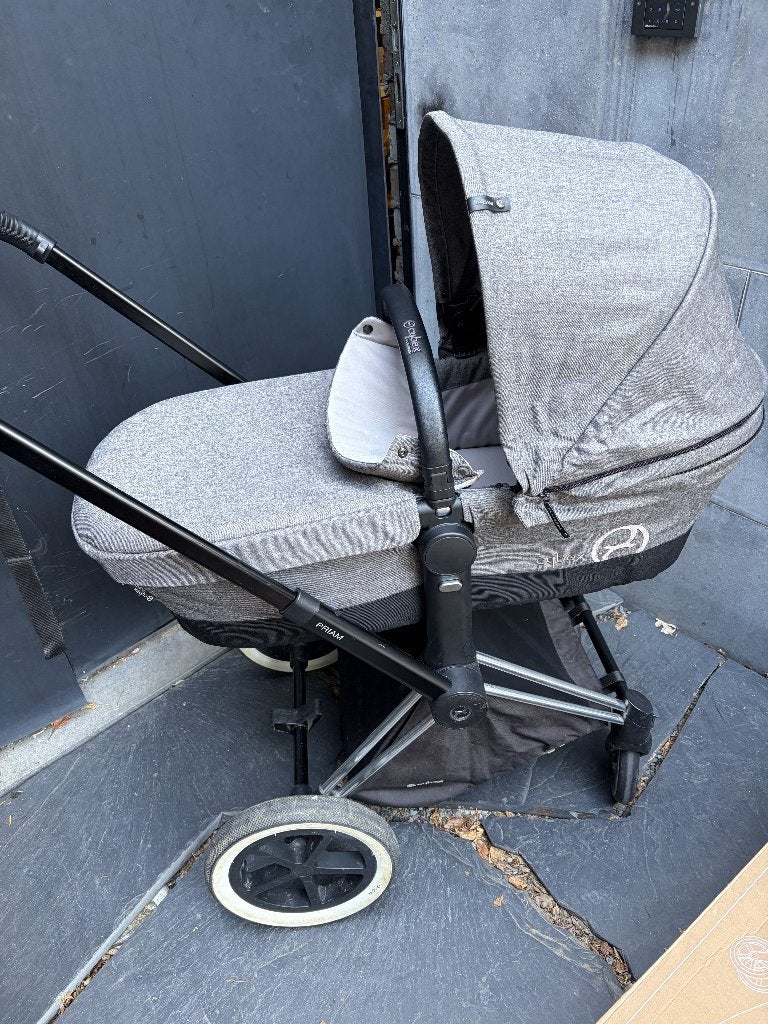 Cybex Priam Kinderwagen, Gebruikt, Luchtbanden, Ophalen, Kinderwagen