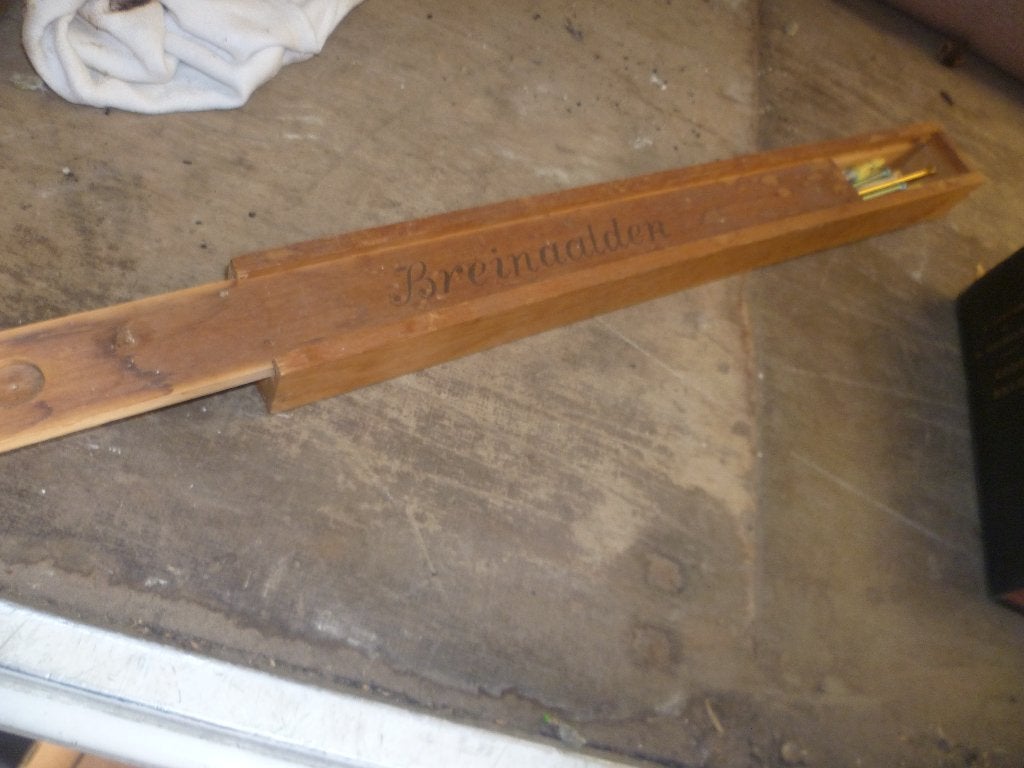 OUD BREINAALDEN OPBERG HOUTEN DOOS, Ophalen