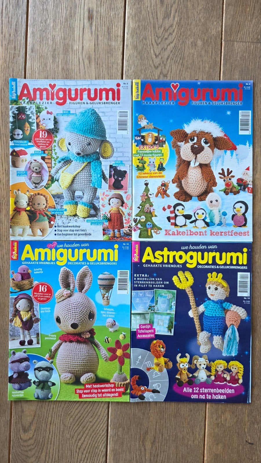 Vier magazines Amigurumi - Hip haken - NIEUW, Ophalen of Verzenden, Nieuw, Haken, Patroon of Boek