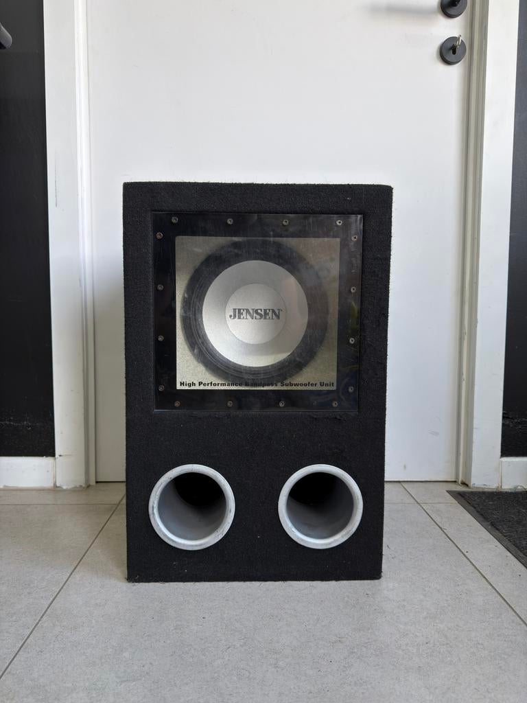 Jensen subwoofer, Audio, Tv en Foto, Luidsprekerboxen, Gebruikt, Subwoofer, 120 watt of meer, Ophalen