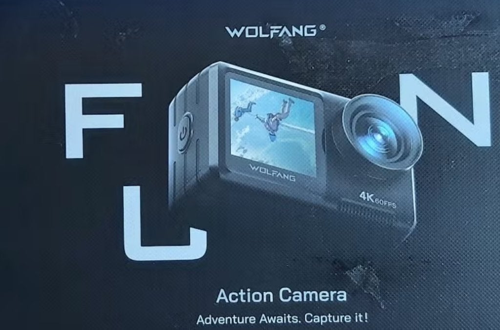 WOLFANG GA420 Action Camera 4K, Audio, Tv en Foto, Ophalen of Verzenden, Nieuw, Overige merken