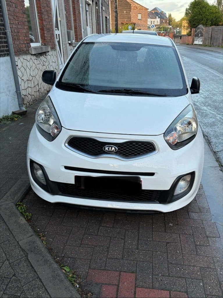 Kia Picanto, Auto's, Voorwielaandrijving, Euro 5, Stof, Zwart