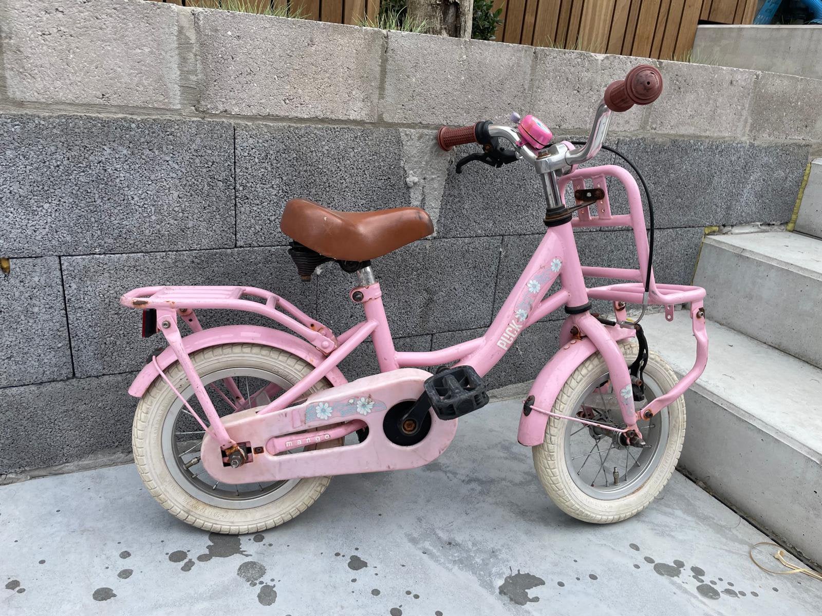 Meisjesfiets 12”, Fietsen en Brommers, Ophalen, Gebruikt