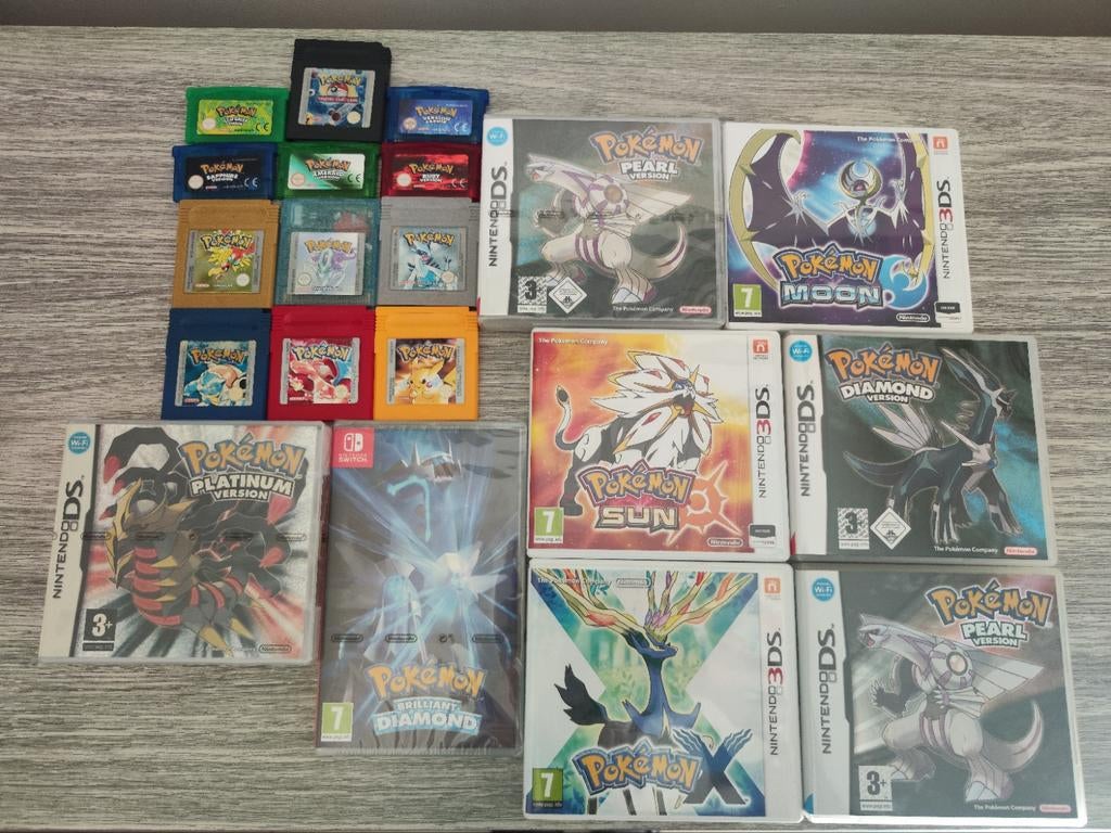 Pokémon games: Switch, DS, 3DS, Color Advance, Games en Spelcomputers, Games | Nintendo Game Boy, Ophalen of Verzenden