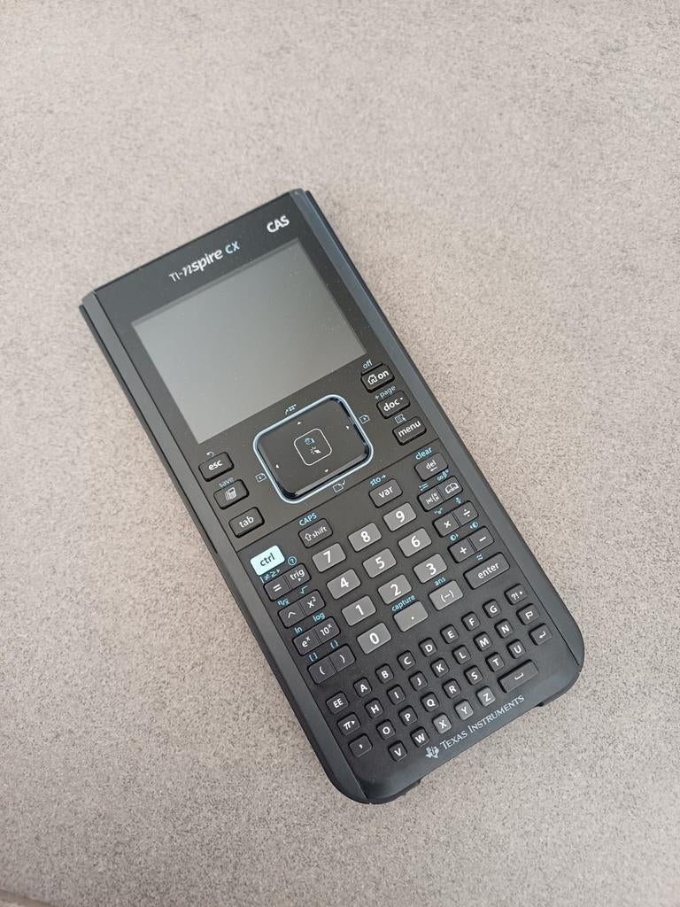 Ti nspire CX CAS, Ophalen, Grafische rekenmachine, Zo goed als nieuw