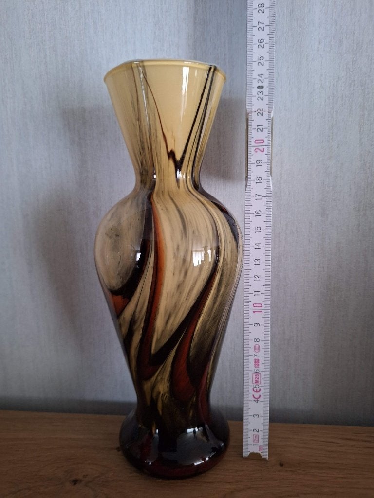 Vaas Murano glas- Carlo Moretti stijl, Antiek en Kunst, Ophalen of Verzenden