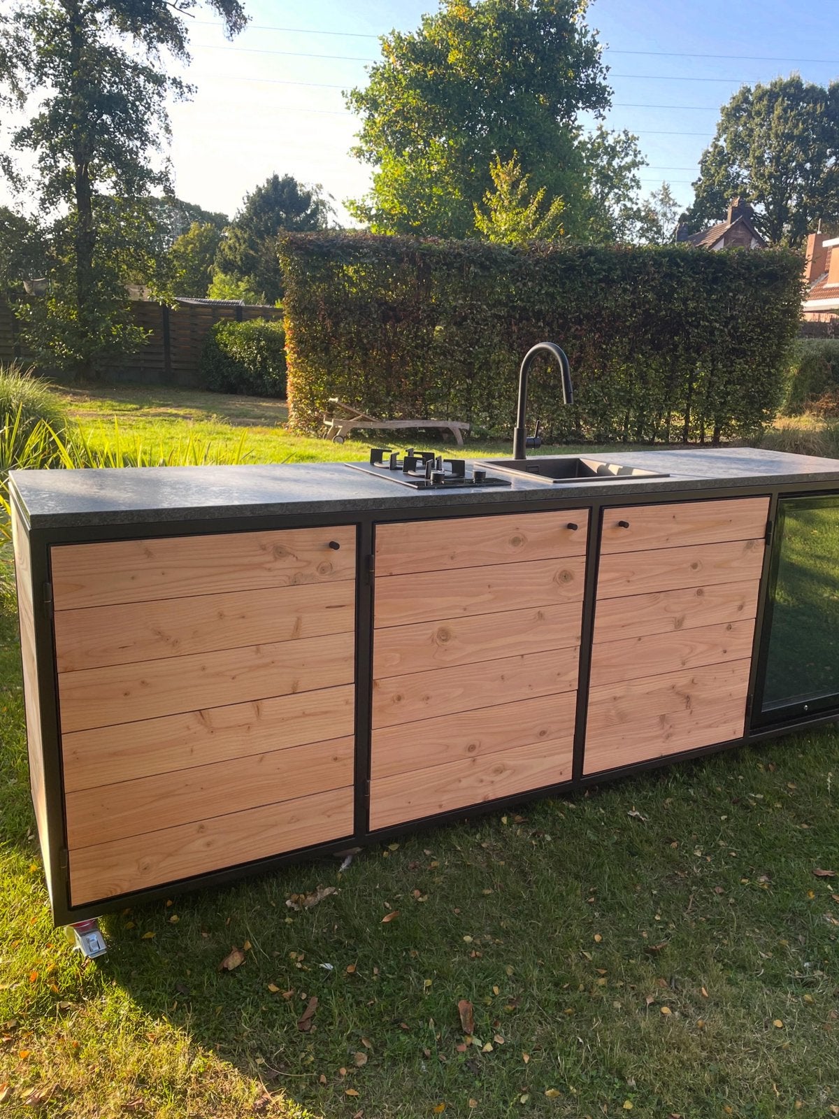 Buitenkeuken Op Maat, Enlèvement ou Envoi, Neuf, Bois, Autres types
