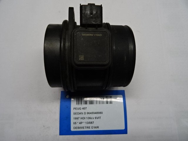 LUCHTHOEVEELHEIDSMETER Peugeot 407 (6D) (9645948980), Gebruikt, Peugeot