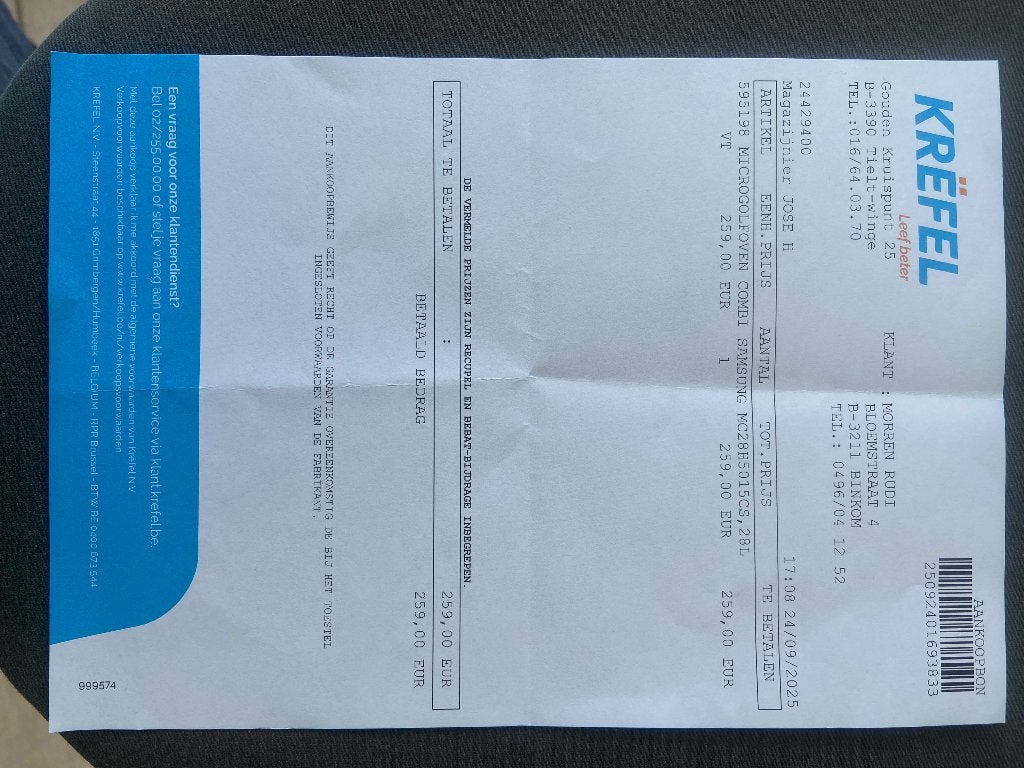 Microgolfoven Samsung, Huis en Inrichting, Keuken | Keukenbenodigdheden, Ophalen, Overige typen, Samsung, Zo goed als nieuw
