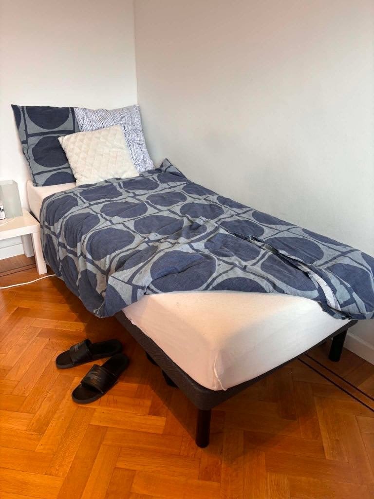 lit , matelas et protège-matelas JYSK, Ophalen, Eenpersoons, Matrasbeschermer, Wit