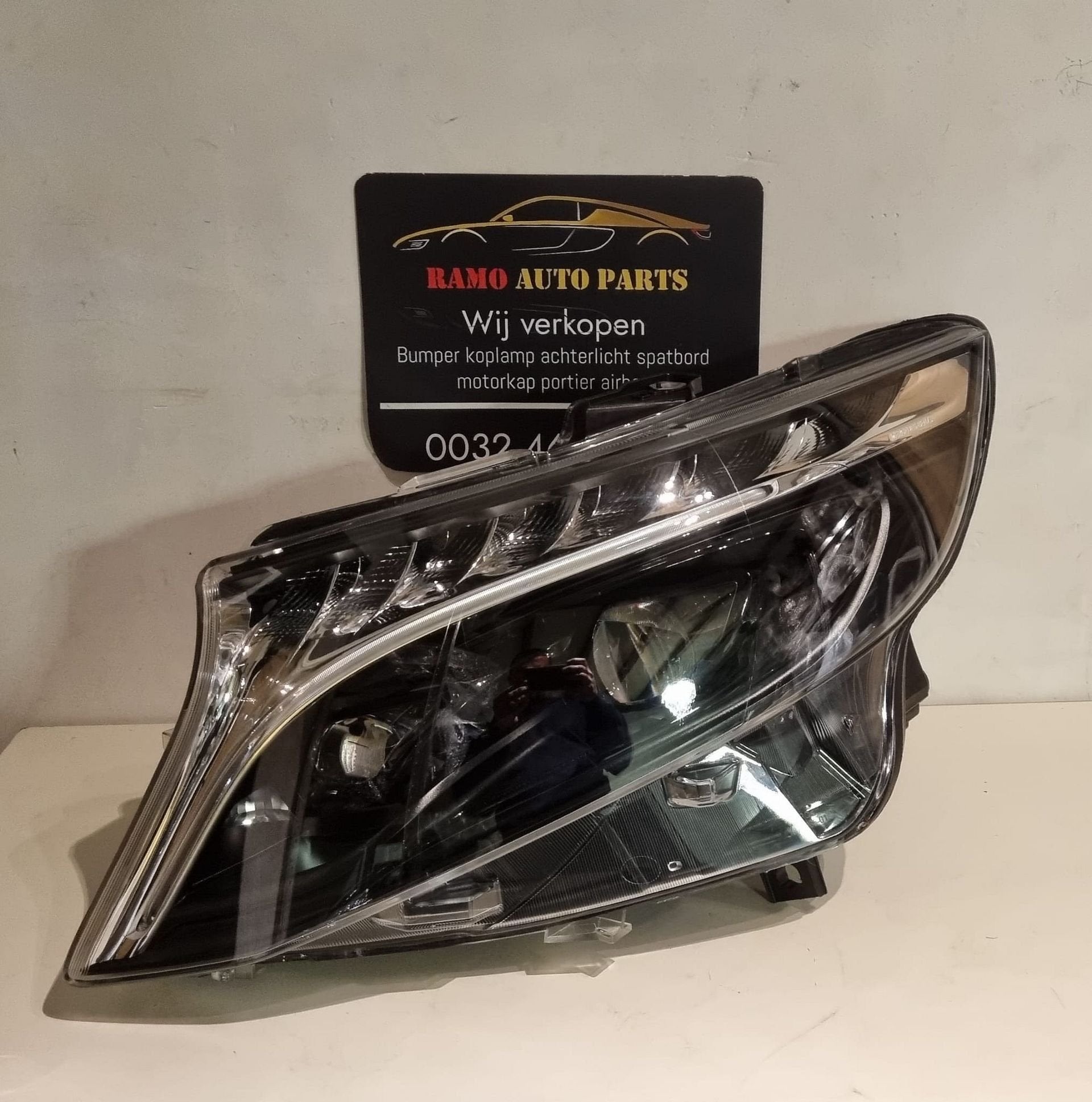 KOPLAMP MERCEDES V KLASSE W447 VITO ILS VOL LED BLACK EDITIO, 3 mois de garantie, Utilisé, -, -