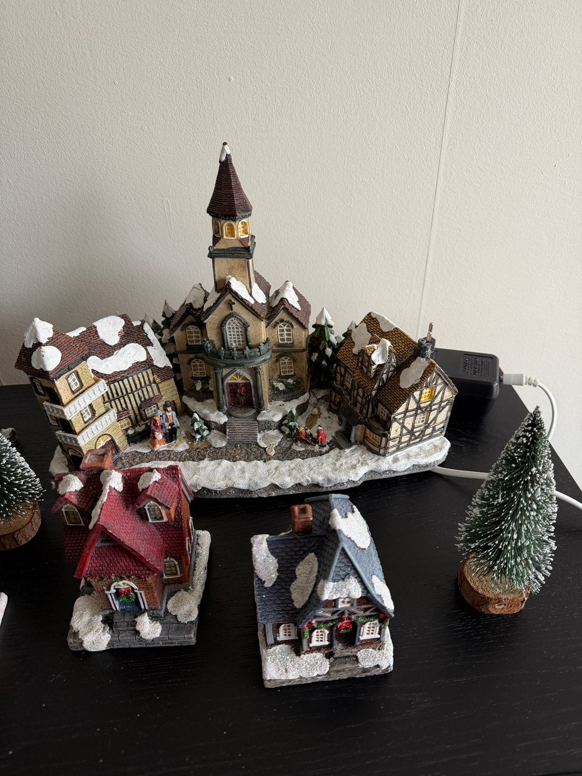 Leuk ouderwets kerstdorpje, Diversen, Ophalen, Zo goed als nieuw