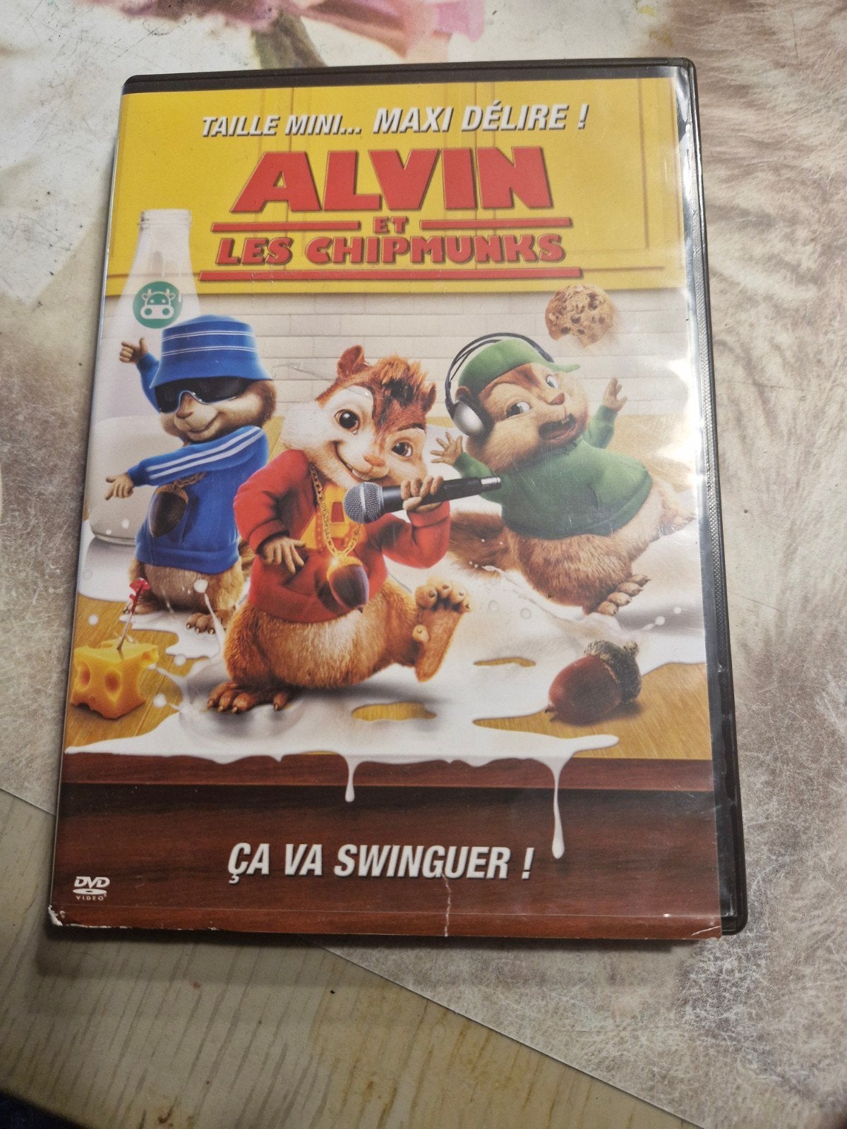 alvin et les chipmunks ca va swinguer, Ophalen of Verzenden, Zo goed als nieuw, Frans
