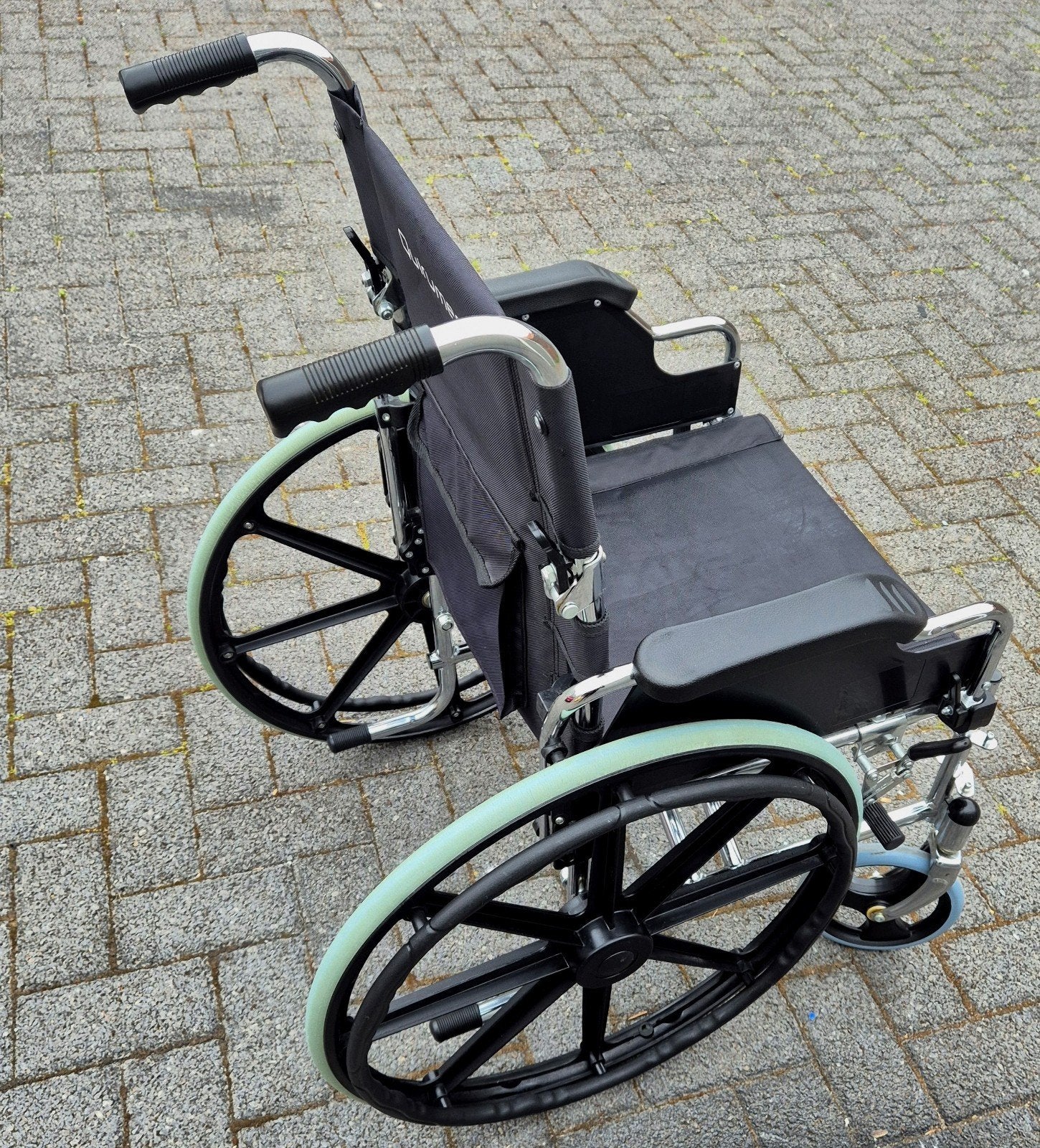 Rolstoel, Ophalen, Inklapbaar, Zo goed als nieuw, Duwrolstoel