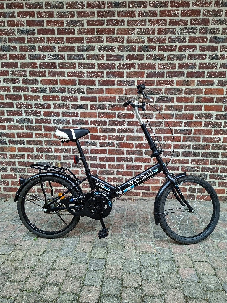 Plooifiets/vouwfiets Moovepad, Vélos & Vélomoteurs, Vélos | Vélos pliables, Autres marques, Frein sur jante, Comme neuf, Enlèvement