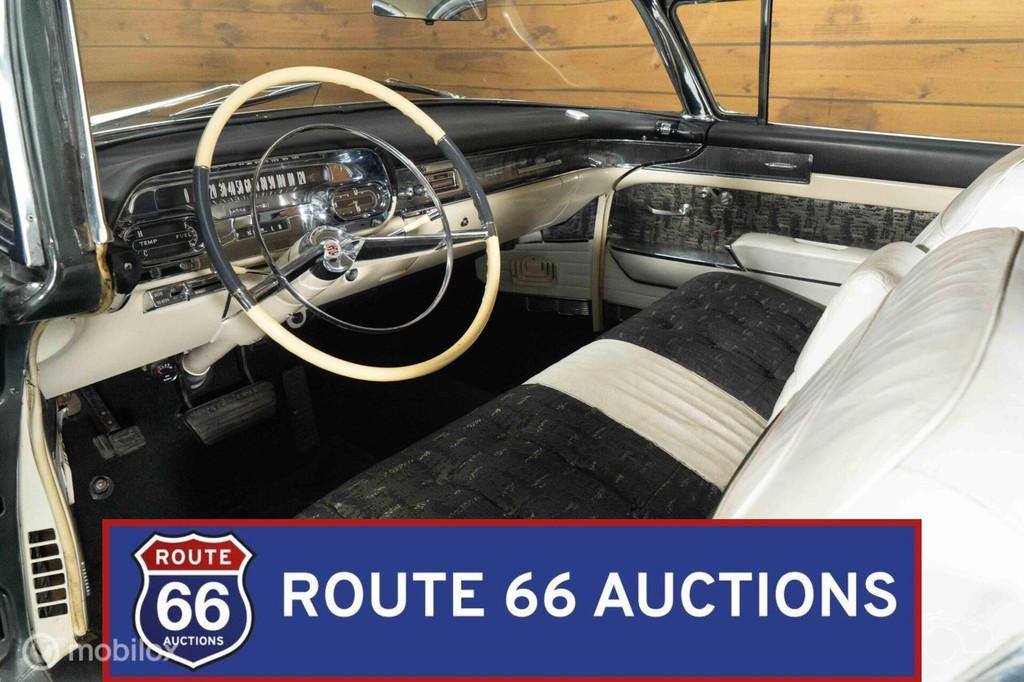 Cadillac Series 62 Coupe de Ville | 1958 | Route 66 Auctions, Auto's, Cadillac, Zwart, Bedrijf, Handgeschakeld